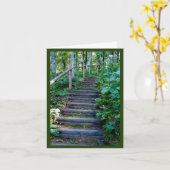 旅は一歩ずつ カード (黄色い花)