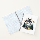 旅は一歩ハイキングから独身の始まる ノートブック (内部)