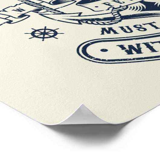 旅は一歩先だ ポスター (角)