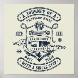 旅は一歩先だ ポスター