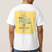 旅は内から始まる Tシャツ (裏面)