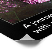 旅は孔子の引用文 感動的 ポスター (角)