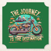 旅は目的地である：ヴィンテージバイク ペーパーコースター (正面)