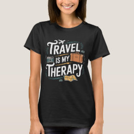 旅は私のセラピー アパレルTシャツ Tシャツ