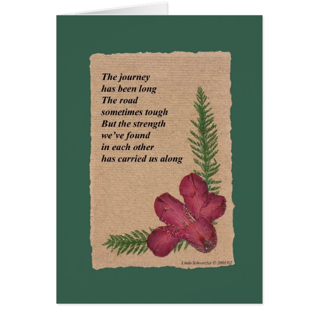 旅は長かったが我々はそれを成し遂げた！ (正面)