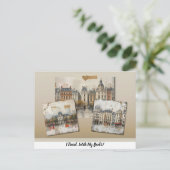 旅は...本と一緒！ ポストカード (スタンド正面)