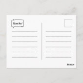 旅は...本と一緒！ ポストカード (裏面)