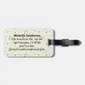 旅やる気を起こさせる行機荷物タグ ラゲッジタグ (裏面横)