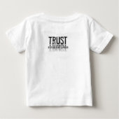 旅を信じて ベビーTシャツ - 励ましの言葉 (裏面)