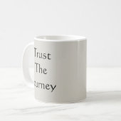 旅を信頼する コーヒーマグカップ (正面左)