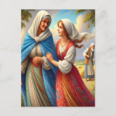 旅を共有する旅への思いやり ポストカード (正面)