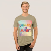 旅を受け入れる。 トライブレンドTシャツ (正面全面)