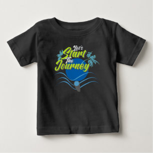 旅を始めよう ベビーTシャツ