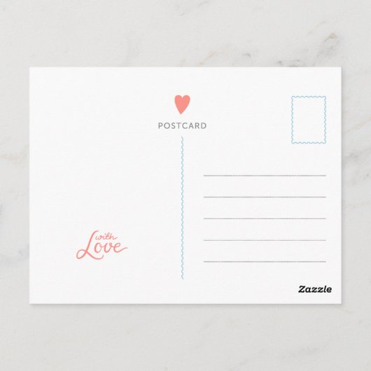 旅を始める – はがきやる気を起こさせる ポストカード (裏面)