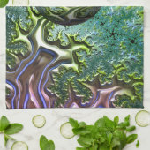 旅を楽しむチャータオル キッチンタオル (折り畳み)