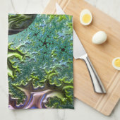 旅を楽しむチャータオル キッチンタオル (四つ折り)