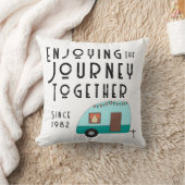 旅を楽しむ一緒にレトロキャンパー クッション (ブランケット)