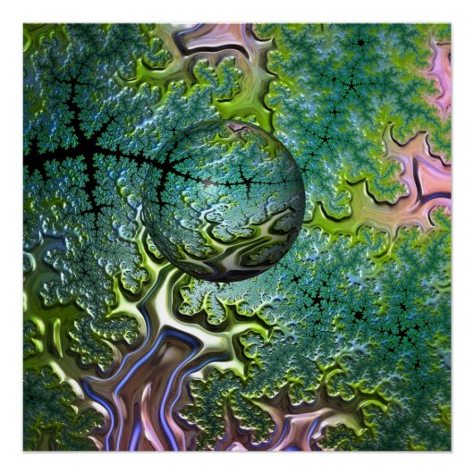 旅を楽しむ光沢のあるポスター ポスター (正面)