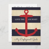 旅を楽しむ – 導入ゴールはがき ポストカード (正面/裏面)