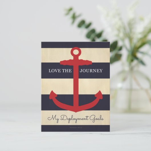 旅を楽しむ – 導入ゴールはがき ポストカード (スタンド正面)