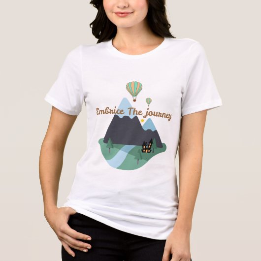 旅を楽しもう トライブレンドTシャツ (正面)