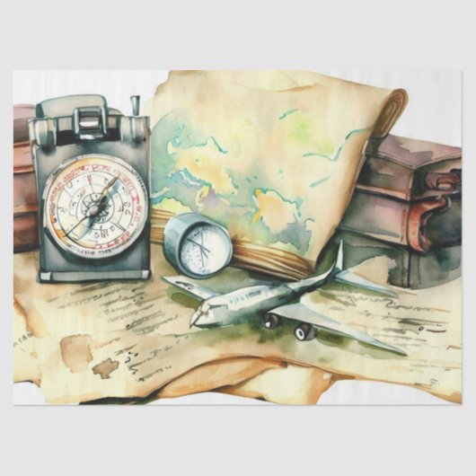 『旅インスパイア路冒険の待ち』 薄葉紙 (正面)