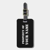 旅カスタム行荷物のラベル ラゲッジタグ (正面縦)