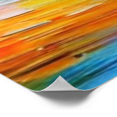 旅カラフルのポスター ポスター (角)