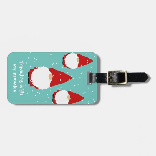 旅パーソナライズされた行手荷物のタグとおもしろい格言 ラゲッジタグ (正面横)