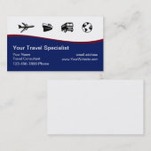 旅モダン行コンサルタント名刺 名刺 (正面/裏面)