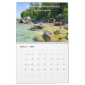 旅ユーモアのある行引用文 カレンダー (2月 2026)