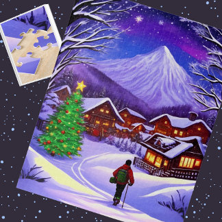 旅人のクリスマスの旅 ジグソーパズル