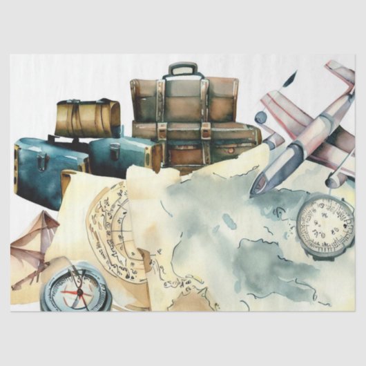 旅人の喜び冒険待ち 薄葉紙 (正面)