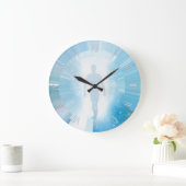 旅人の宇宙と時間 ラージ壁時計 (ホーム)