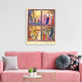 旅人の準備 キャンバスプリント (インサイチュ (リビング))