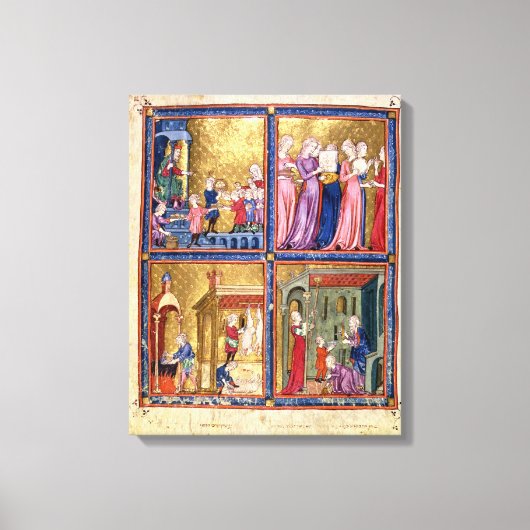 旅人の準備 キャンバスプリント (正面)