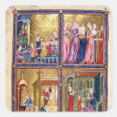 旅人の準備 スクエアシール (正面)