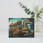 旅人の華美乗馬引き上げ ポストカード (スタンド正面)