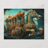 旅人の華美乗馬引き上げ ポストカード (正面)