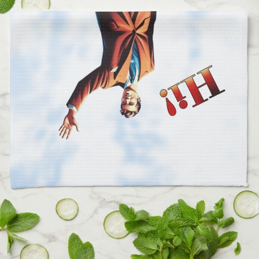 旅人 キッチンタオル (折り畳み)