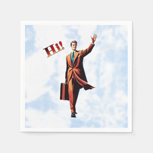 旅人 スタンダードカクテルナプキン (正面)