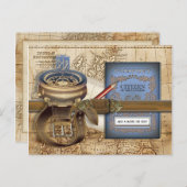 旅人 ポストカード (正面/裏面)