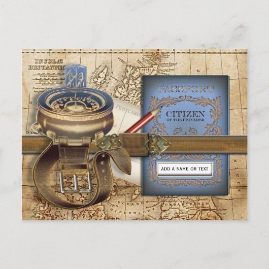 旅人 ポストカード (正面)