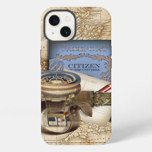 旅人 iPhoneケース (裏面)
