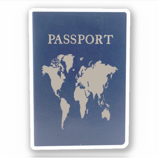 旅券 シール (正面)