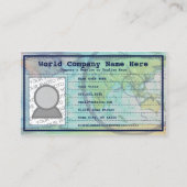 旅券 名刺 (裏面)