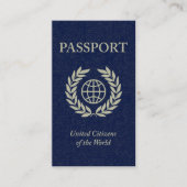 旅券 名刺 (正面)