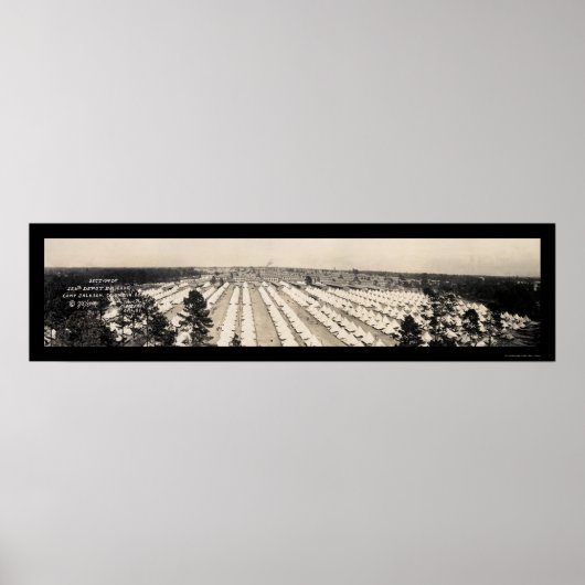 旅団キャンプジャクソン写真1918 ポスター (正面)