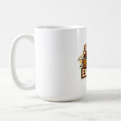  旅好きなコーヒー好きのための面白い帽子 コーヒーマグカップ (左)