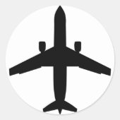 旅客機 ラウンドシール (正面)